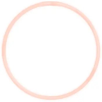 Glow Necklace Orange Tube of 25