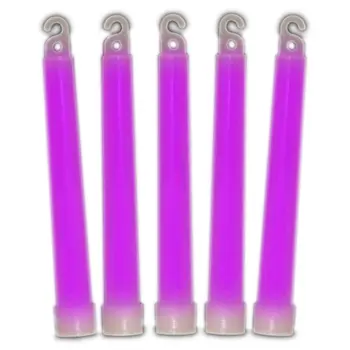 6 Inch Glow Sticks Purple