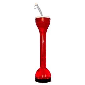 Yard Drinking Glass Red