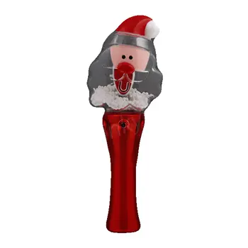 Santa Toy Christmas Wand with Spinning Lights