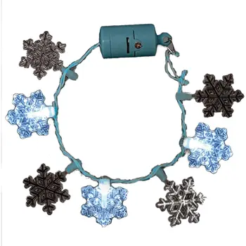 Snowflake String Lights Bracelet