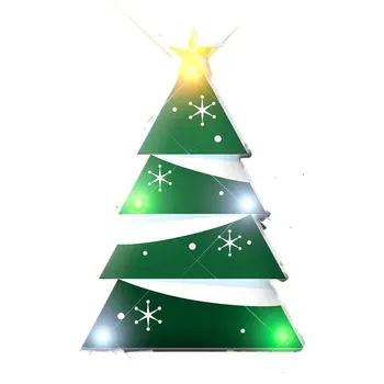Assorted Christmas 1 Flashing Blinky Body Light Lapel Pins Pack of 25