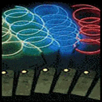 Electro Luminescent Wire 4 Foot Blue