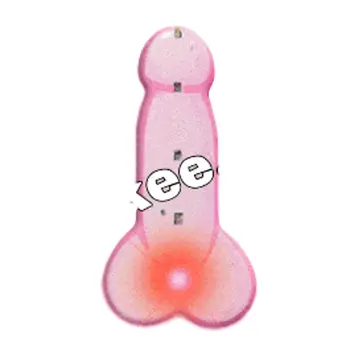 Blinky Dinky Flashing Body Light Lapel Pins