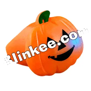 Light Up Soft Pumpkin Ring