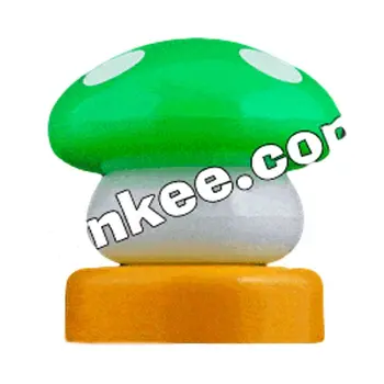 LED Mario Mushroom USB Lamp Green