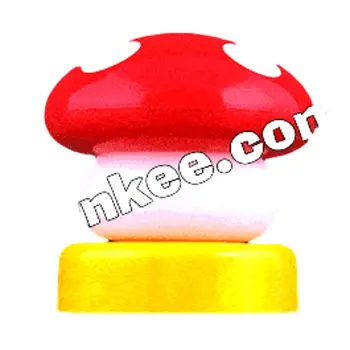 LED Mario Mushroom USB Lamp Red