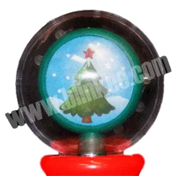 Mini Spinning Christmas Necklace
