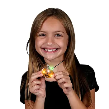 Pumpkin Necklace Flashing Body Light Necklace