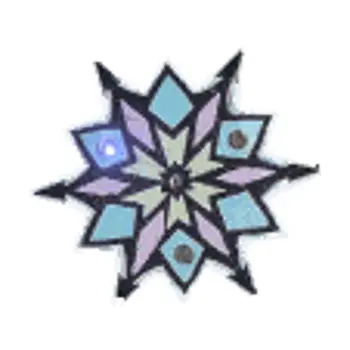 Snowflake Flashing Body Light Lapel Pins