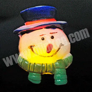 Soft Snowman and Santa Christmas Rings