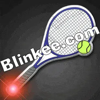 Tennis Racquet Flashing Body Light Lapel Pins
