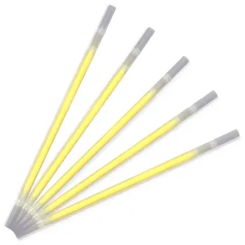 Yellow Glow Drinking Straws Pack of 25