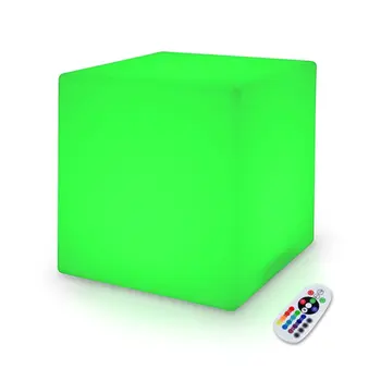 12 Inch LED Color Changing Cube Light Table Furniture
