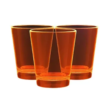 Glow In The Dark Shot Glass Orange