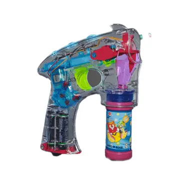 LED Color Changing Bubble Gun