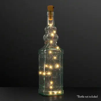LED Wire Battery Powered Bottle Cork Amber Lights