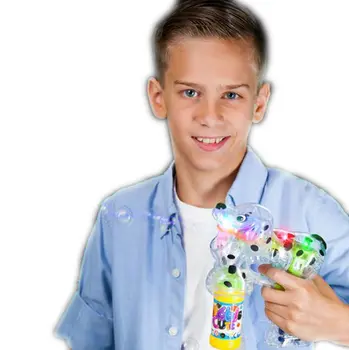 Light Up Dog Bubble Gun
