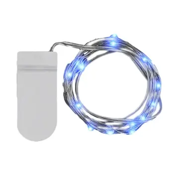 LED 80 Inch Wire String Lights Starlight Blue