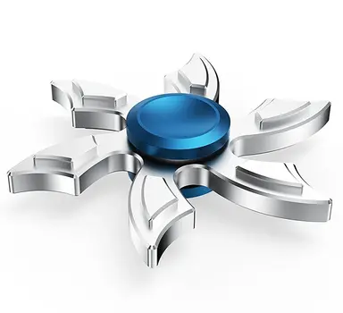 Six Swords Metal EDC Fidget Spinner