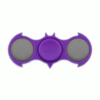 LED Light Up Purple Bat EDC Fidget Spinner