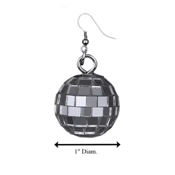 Groovy Disco Mirror Ball Earrings