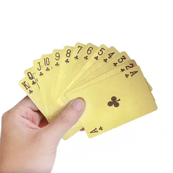 24 Karat Gold Foil Playing Cards