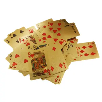 24 Karat Gold Foil Playing Cards
