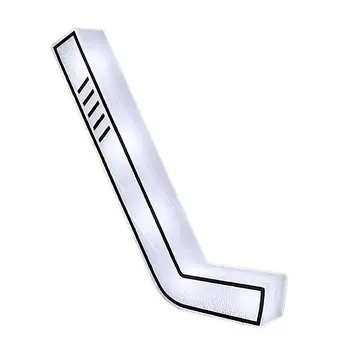 White LED Hockey Stick Foam Light Wand