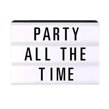 Customizable Large LED Sign My Cinema USB Powered Original Marquee Lightbox
