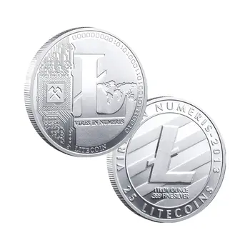 Silver Plated Litecoin Non-currency Art Collection Replica Limited Edition Coin
