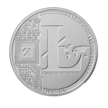 Silver Plated Litecoin Non-currency Art Collection Replica Limited Edition Coin