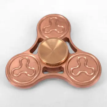 Brass Tri Metal EDC Fidget Spinner