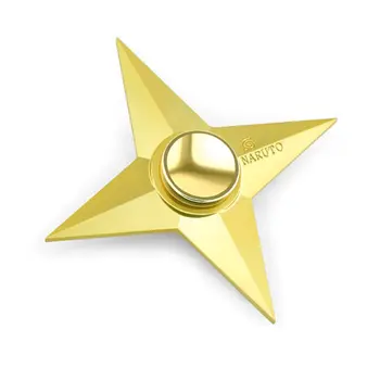 Four Arm Triangles Twinkle Star Alloy EDC Fidget Spinner