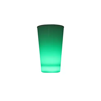 Green Flash Light Up Party LED Glow Cup for Birthday Party Cinco De Mayo