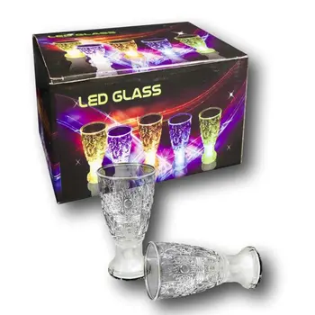Multicolor Morphing Shot Glass Pack of 12