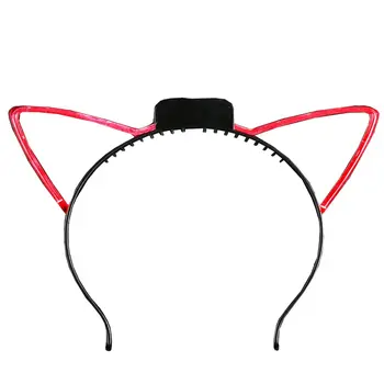 Assorted Light Up Cat Ears Headband Pack of 12