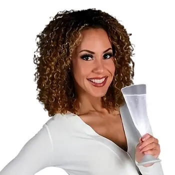 LED Steady White Light Champagne Party Drinking Glass