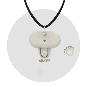 Flashing Haunted House Necklace