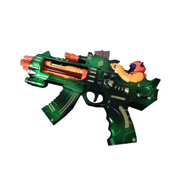 10 Inch LED Flash Light Space Rifle Blaster Gun
