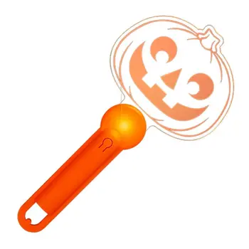 Light Up Jack O Lantern Pumpkin Acrylic Wand