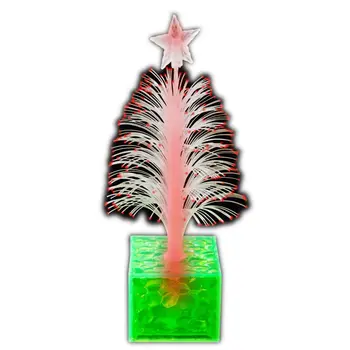Christmas Tree Fiber Optic Centerpiece Green