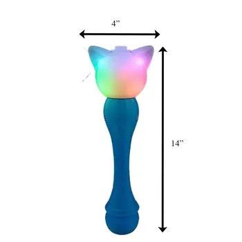 Flashing Cat Bubble Musical Wand