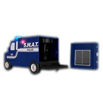 LED Police Truck Electric Pencil Sharpener