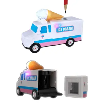 LED Ice Cream Truck Electric Pencil Sharpener