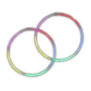 Rainbow Glow Necklaces Tube of 100