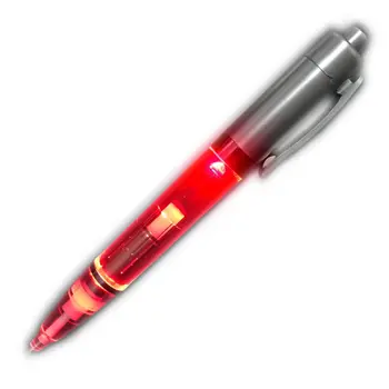 Light Up Writing Pen Red