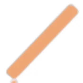 Premium LED Foam Cheer Sticks Orange
