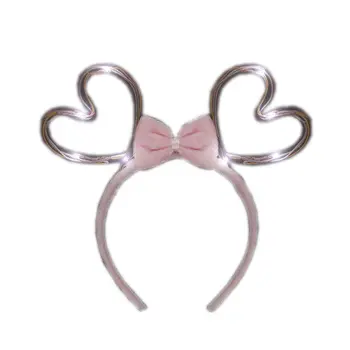 Light Up Starlight Easter Bunny Ears Bendable Headband