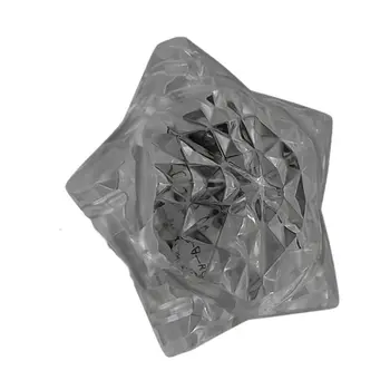 Aurora Huge Crystal Star Prism Gem Rings RGB